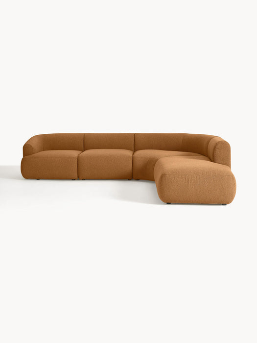 Sofia Modular Bouclé Corner Sofa (4-seater)