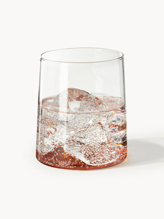 Mouth-Blown Borosilicate Tumblers Hadley Set of 4
