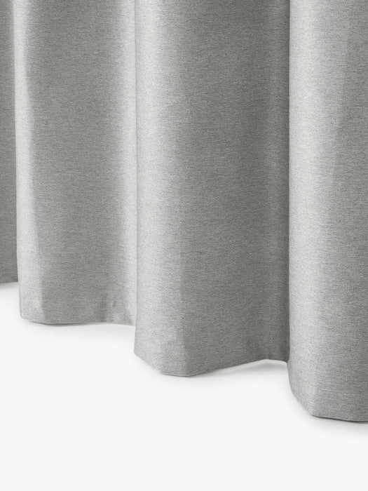 Asher Blackout Multi-Band Curtains, Set of 2, W 140 cm