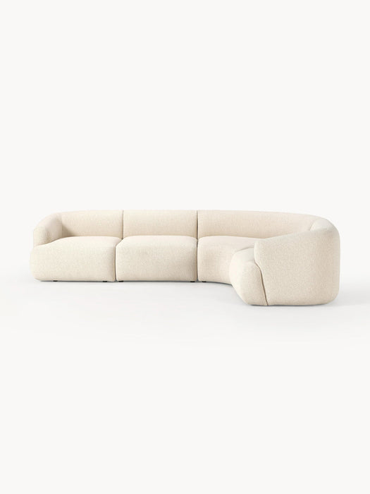 Sofia Modular Bouclé Corner Sofa (4-seater)