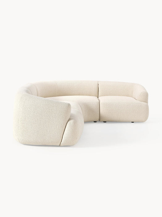 Sofia Modular Bouclé Corner Sofa (4-seater)