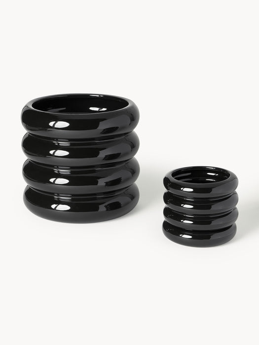 Plant Pot Rudi with Saucer H 16 cm