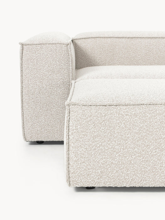 Boucl Modular Sofa Lennon 4-seater with Ottoman leftright
