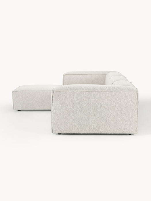 Boucl Modular Sofa Lennon 4-seater with Ottoman leftright