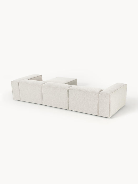 Boucl Modular Sofa Lennon 4-seater with Ottoman leftright