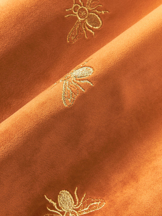 Embroidered Velvet Cushion Cover Nora