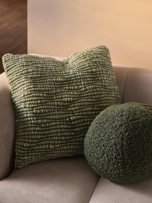 Dotty Round Decorative Teddy Cushion
