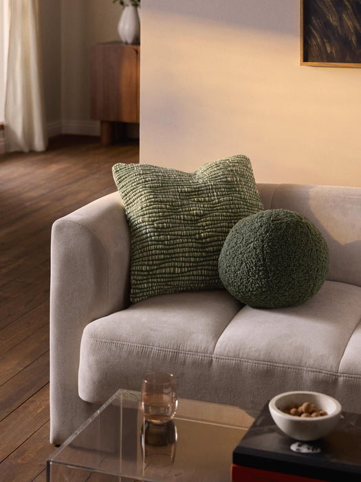 Dotty Round Decorative Teddy Cushion