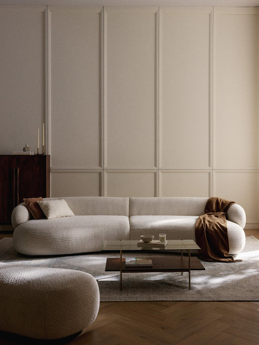 Teddy Boucl Sofa Alba 4-seater