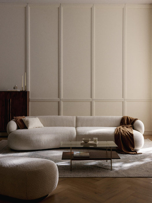 Alba Teddy BouclÃ© Sofa (4-seater)