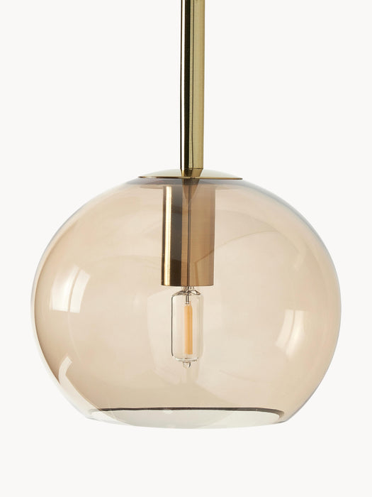 Large Glass Ball Pendant Light Raquel