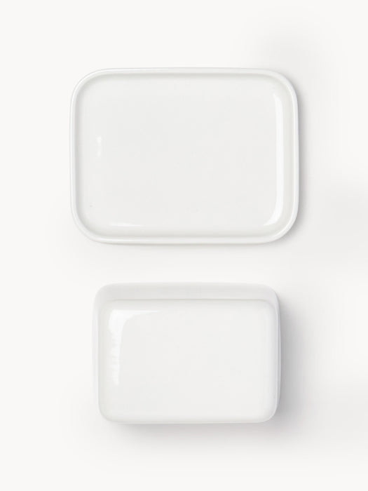 Porcelain Butter Dish Nessa