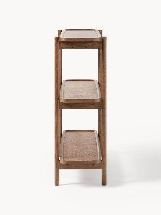 Low Wooden Shelf Libby