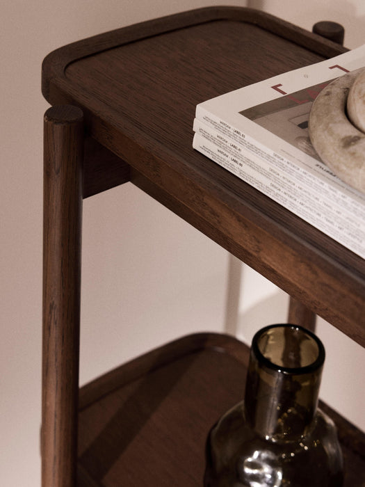Low Wooden Shelf Libby
