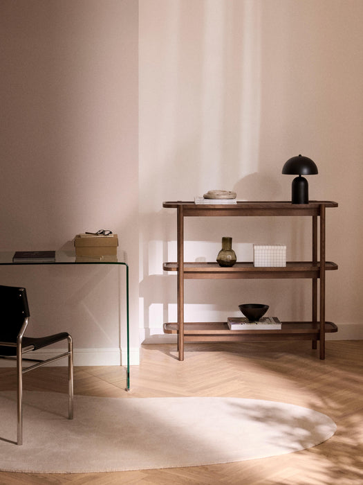 Low Wooden Shelf Libby