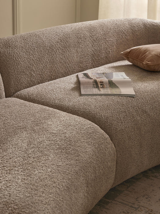 Teddy Boucl Sofa Alba 4-seater