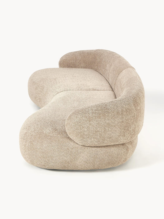 Teddy Boucl Sofa Alba 4-seater