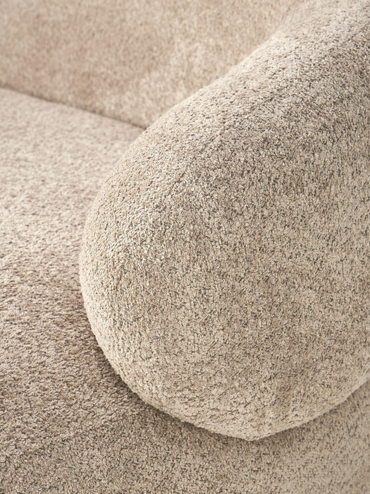 Teddy Boucl Sofa Alba 4-seater