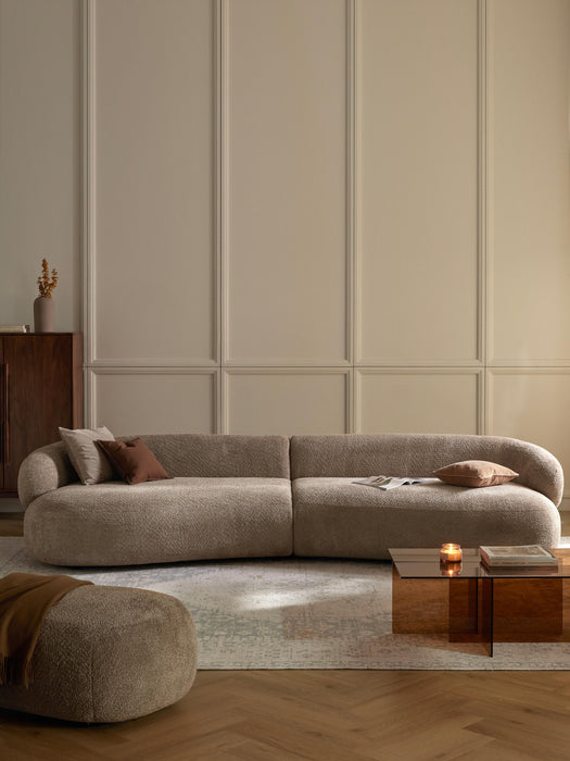 Teddy Boucl Sofa Alba 4-seater