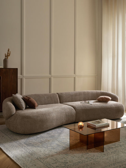 Teddy Boucl Sofa Alba 4-seater
