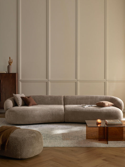 Alba Teddy BouclÃ© Sofa (4-seater)