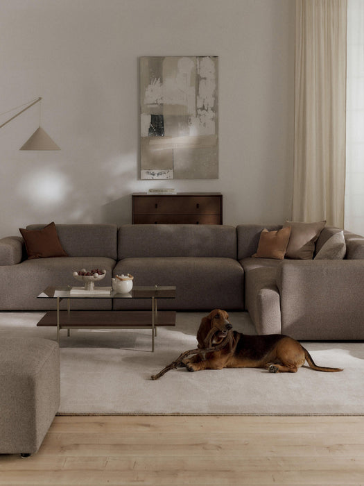 Melva Large Corner Sofa (4-seater)