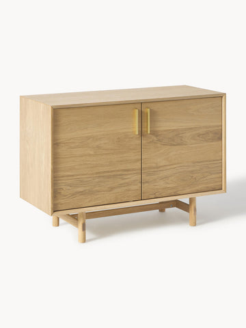 Diana Small Oak Wood Sideboard