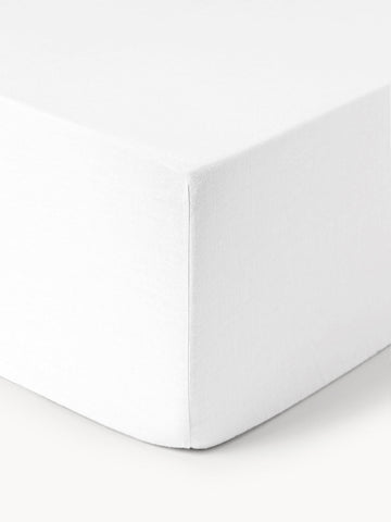 Airy Divan Fitted Sheet, Washed Linen