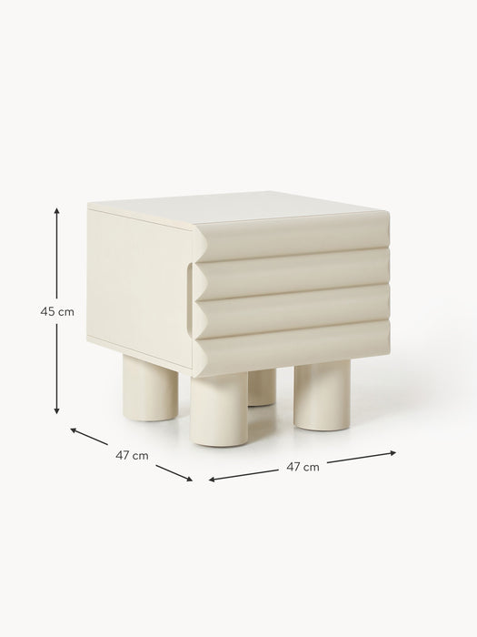 Bedside Table Fana with Drawer