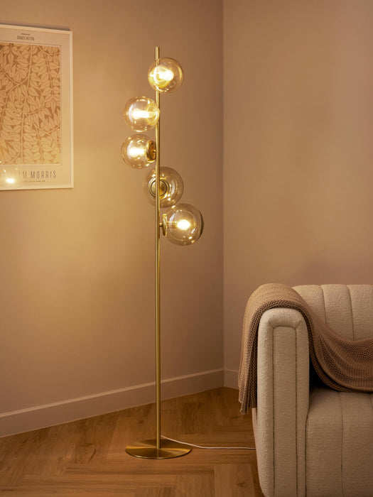 Glass Floor Lamp Casey