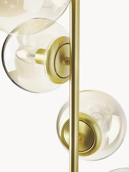 Glass Floor Lamp Casey