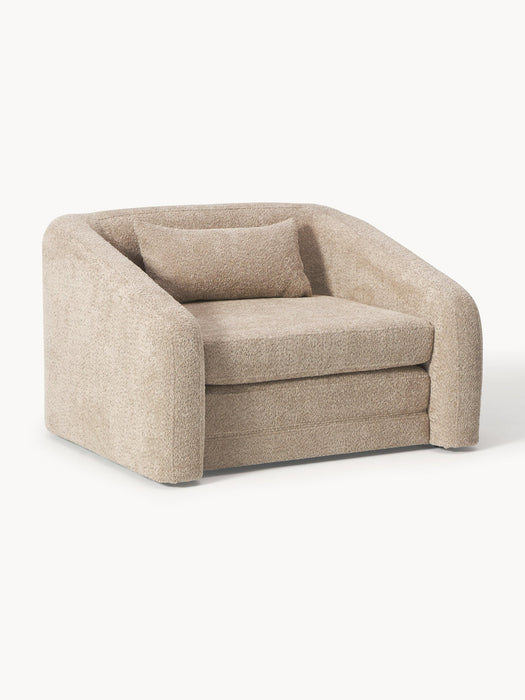Eliot Teddy BouclÃ© Armchair Bed