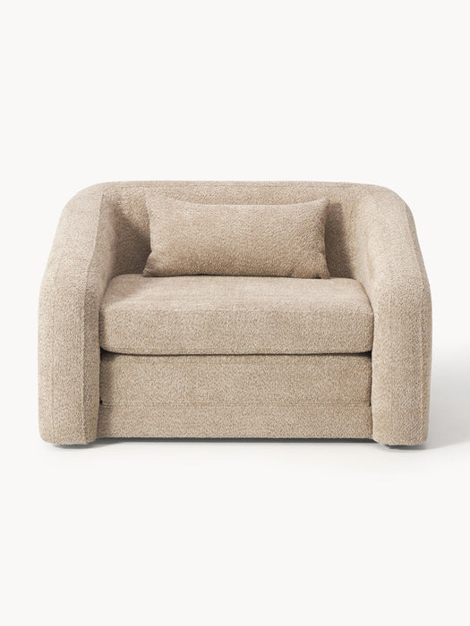 Eliot Teddy BouclÃ© Armchair Bed