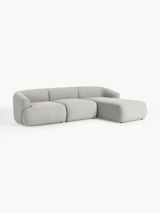 Sofia Modular Bouclé Corner Sofa (3-seater)