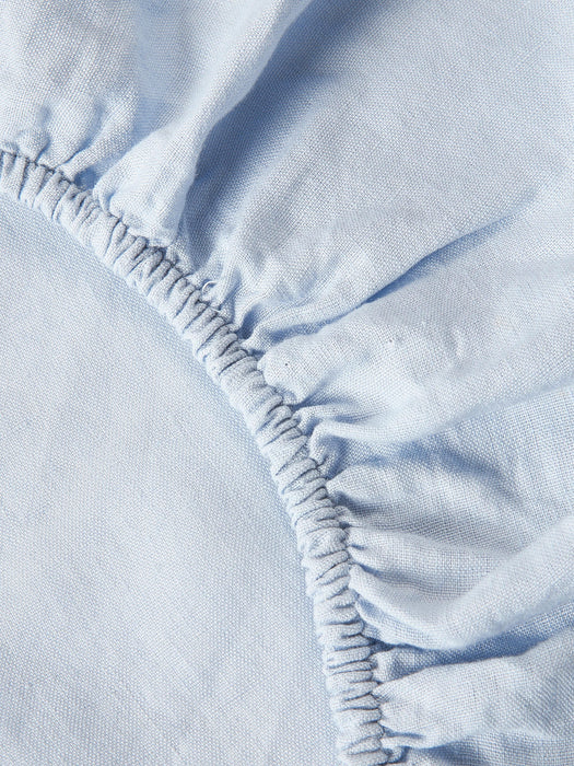 Airy Boxspring Fitted Sheet, Washed Linen
