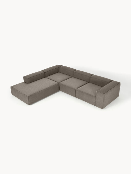 Lennon Bouclé Modular Corner Sofa (4-seater)
