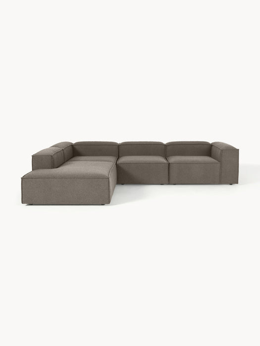Lennon Bouclé Modular Corner Sofa (4-seater)