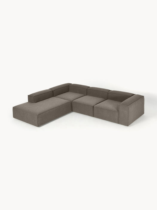 Lennon Bouclé Modular Corner Sofa (4-seater)