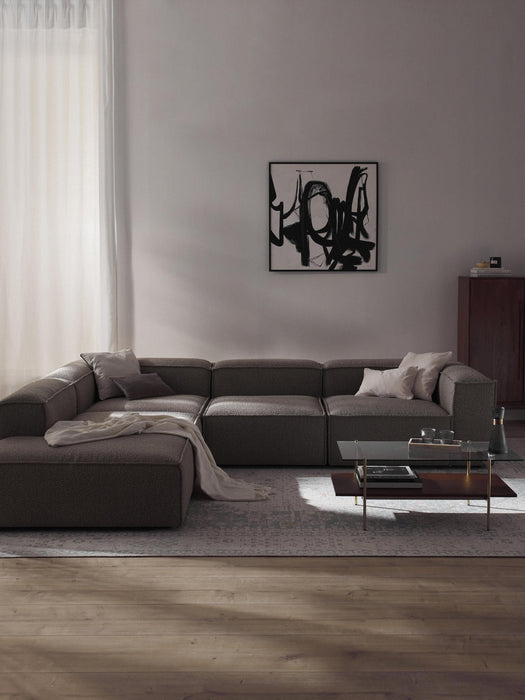 Lennon Bouclé Modular Corner Sofa (4-seater)