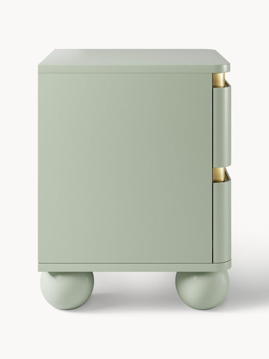 Bedside Table Bumba with Ball Feet