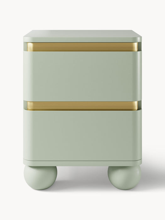 Bedside Table Bumba with Ball Feet