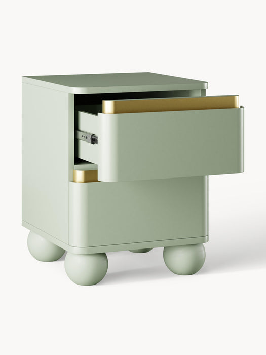 Bedside Table Bumba with Ball Feet