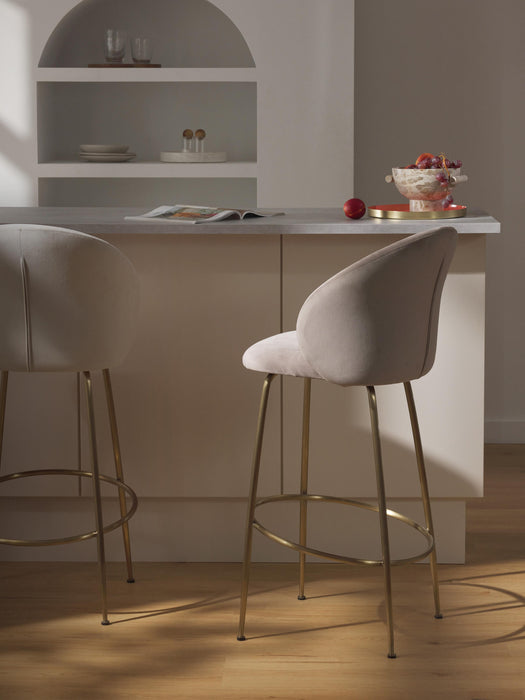 Velvet Bar Chair Luisa