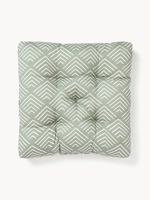 Outdoor Seat Cushion Milano with Graphic Pattern
