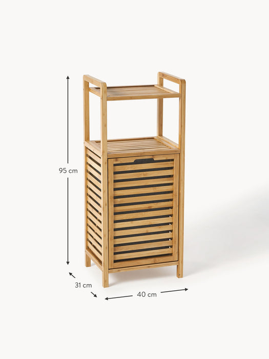 Bathroom Shelf Kit with Laundry Basket