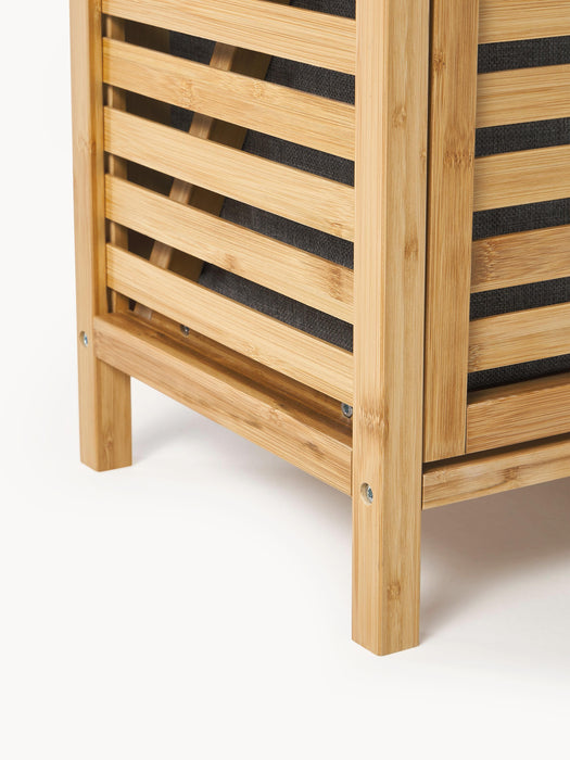 Bathroom Shelf Kit with Laundry Basket