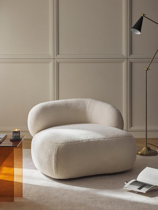 Alba Teddy Fur Lounge Chair