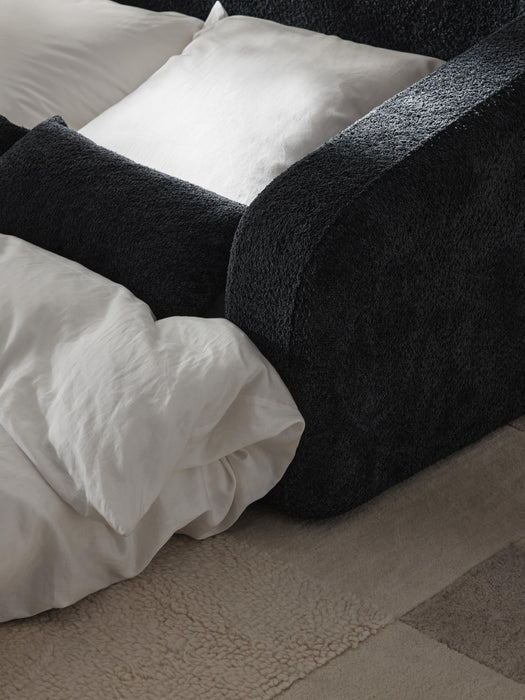 Teddy Boucl Sofa Bed Eliot 2-seater