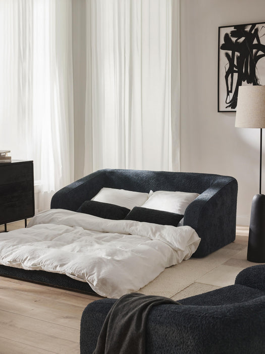 Teddy Boucl Sofa Bed Eliot 2-seater