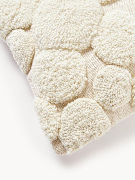 Bubble Cushion Cover with a High-Low Texture
